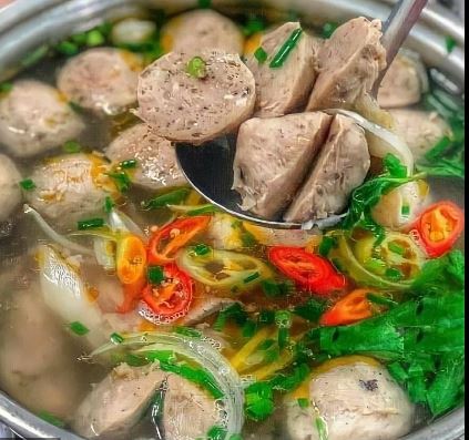 gói bò viên gân 500g thơm ngon