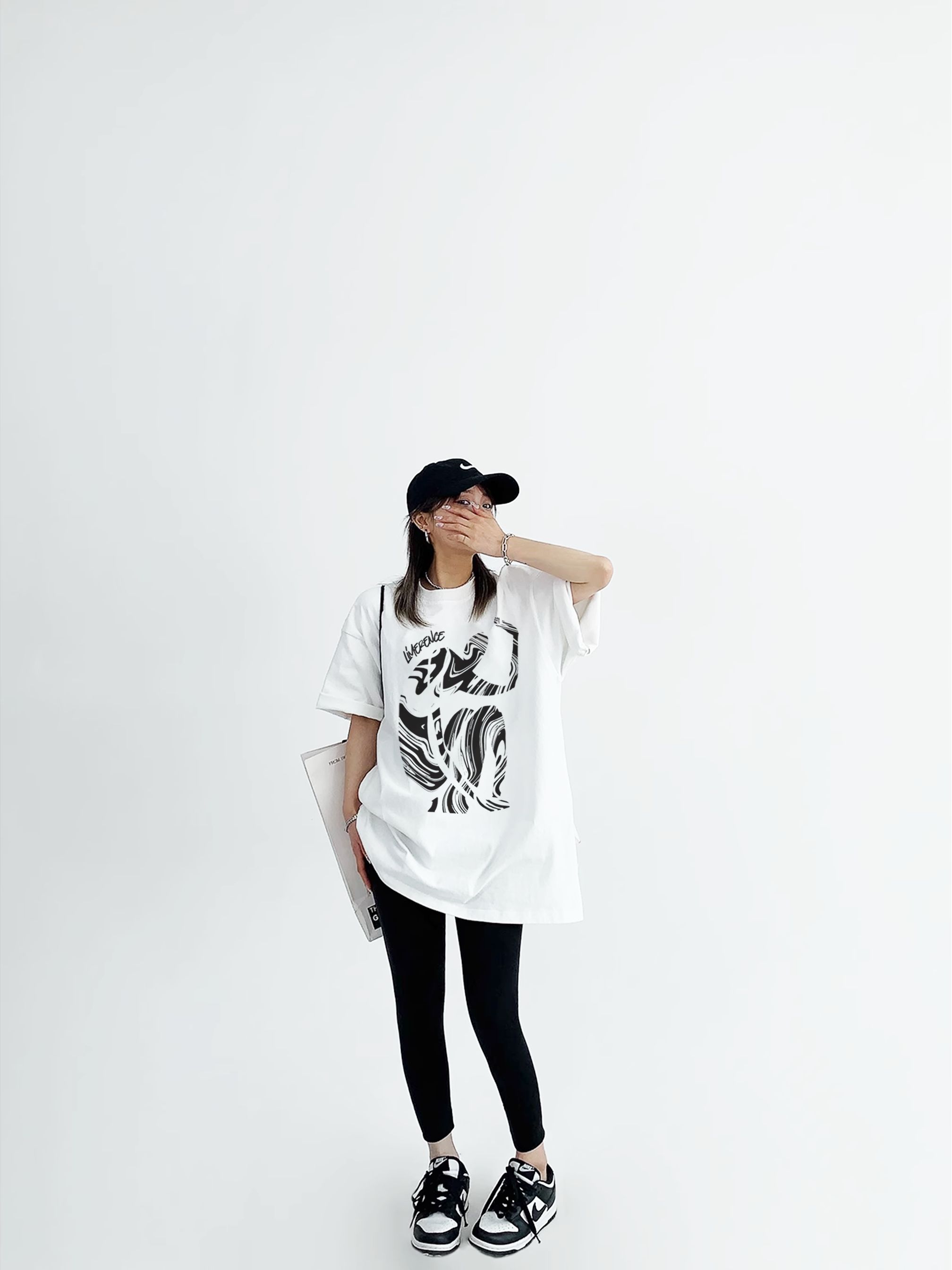 Áo thun form rộng LIMERENCE - Basic Tee Lonely cotton cao cấp co giãn, dày dặn Local Brand