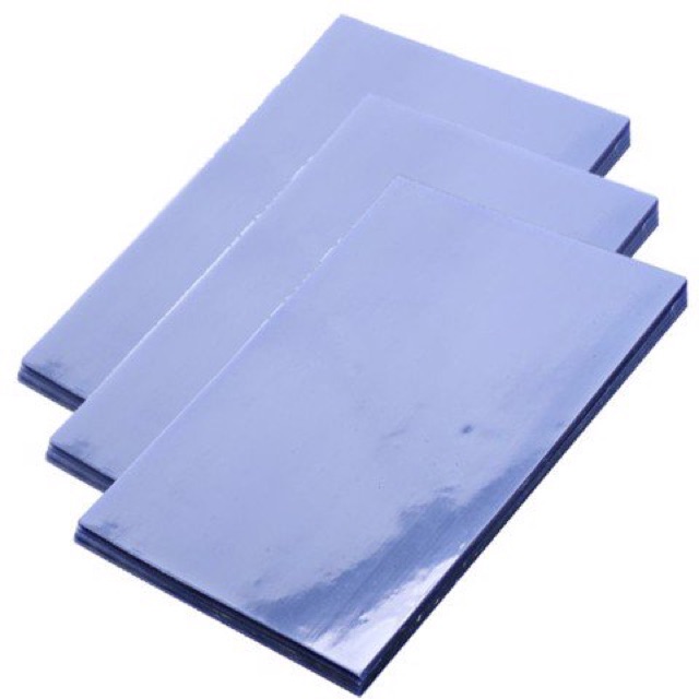 Bìa kiếng 1.5mm khổ A4, xấp 100 tờ