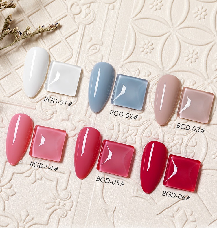 [HCM]Sơn gel AS - màu hồng đỏ mã BGD