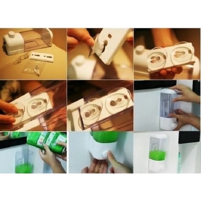 Hộp Đựng xà phòng Rửa Tay treo tường