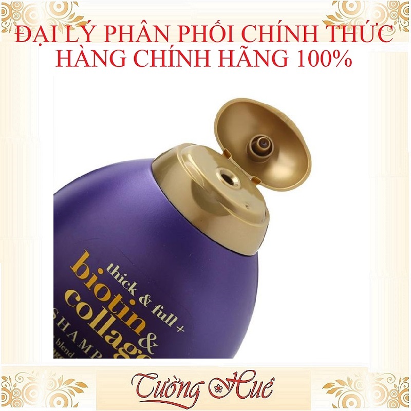 Dầu xả OGX Biotin & Collagen Thick & Full - 385ml