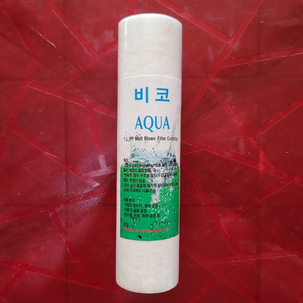 Lõi lọc thô PP 10 inch Aqua nhập khẩu Hàn Quốc