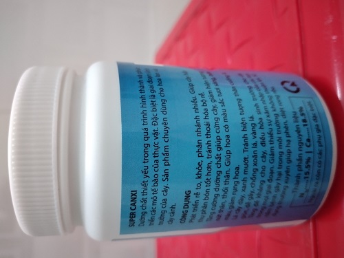 Phân bón vi lượng SUPER CANXI  - chai 100 gram