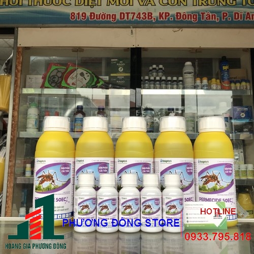 Thuốc diệt muỗi hiệu quả cao Permecide 50EC - Chai 100ml