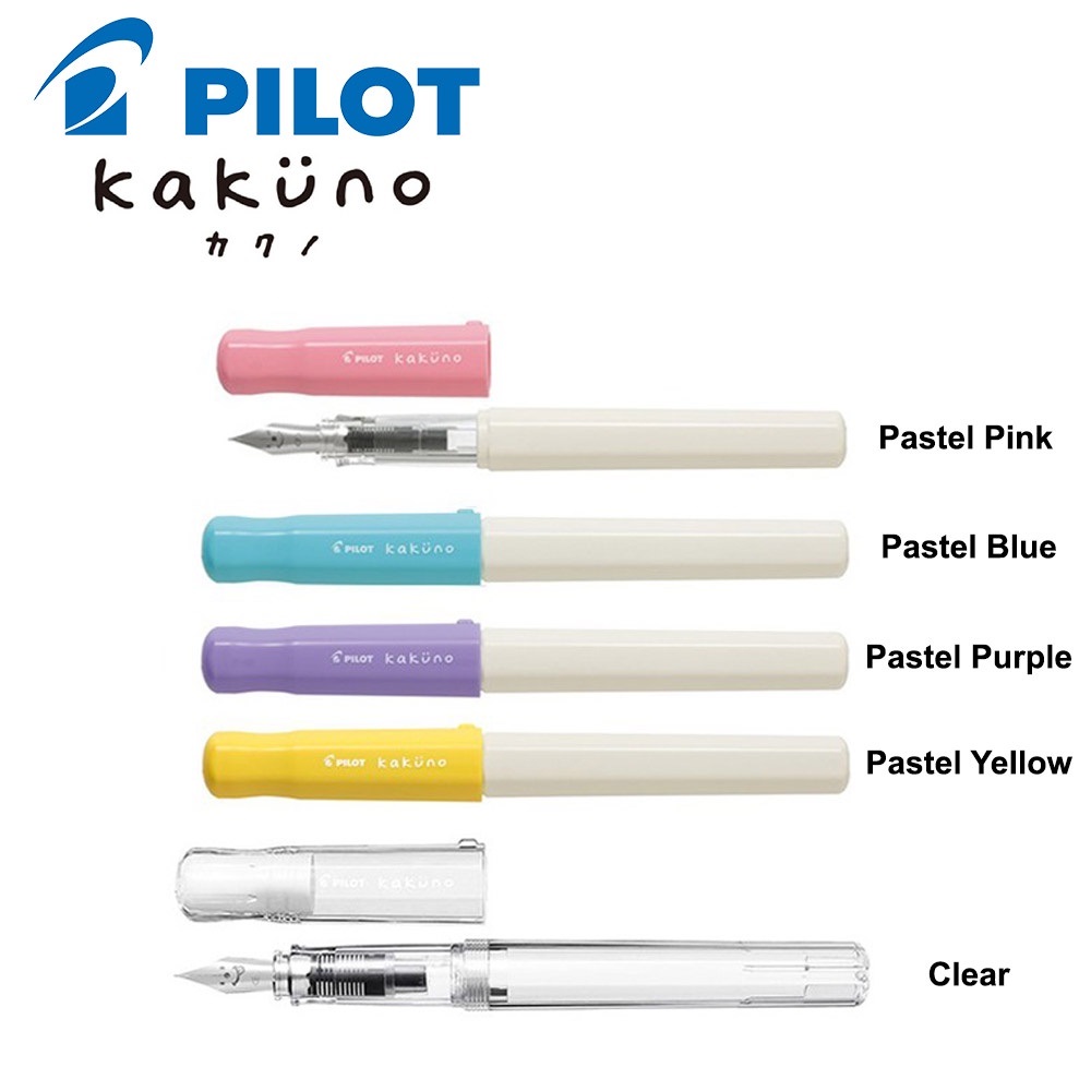Bút máy Pilot Kakuno Nhật Bản Xám