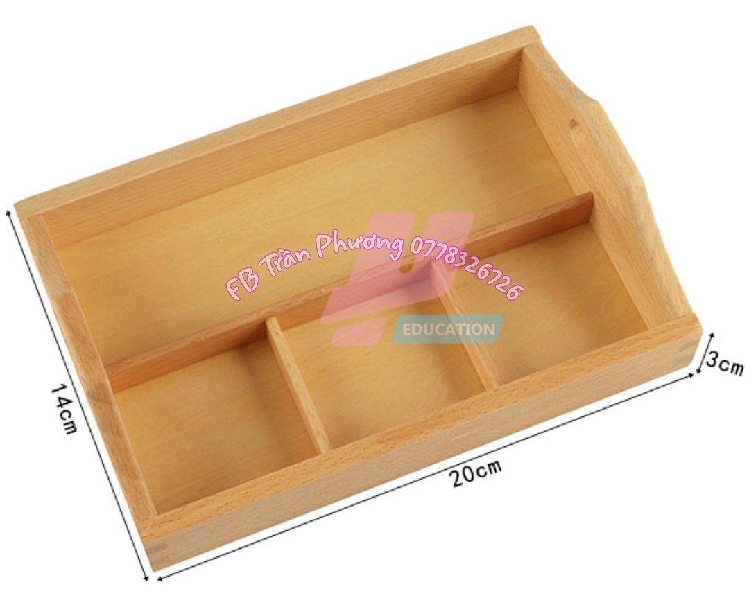 Khay phân loại 3 ngăn - 3 compartment sorting tray