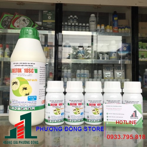 Thuốc diệt muỗi giá rẻ Deltox 10SC (Chai 1 lít)