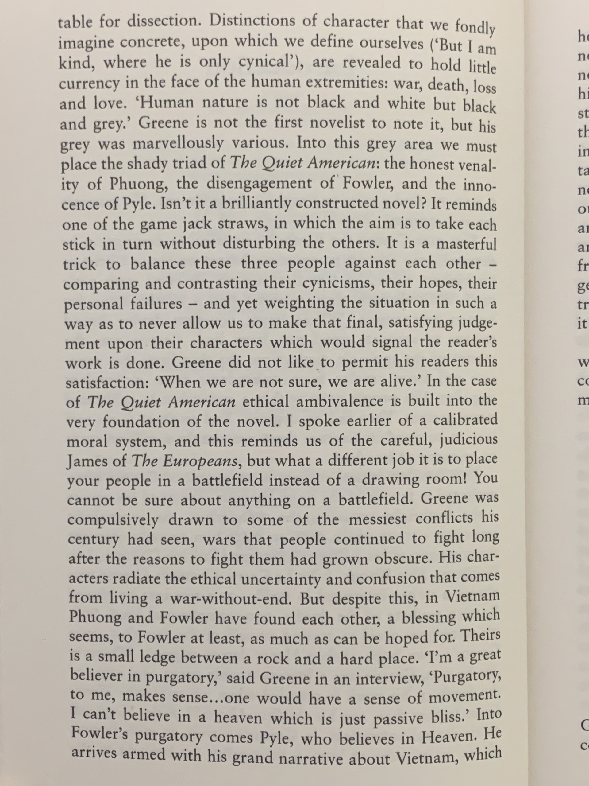 The Quiet American ( Graham Greene )