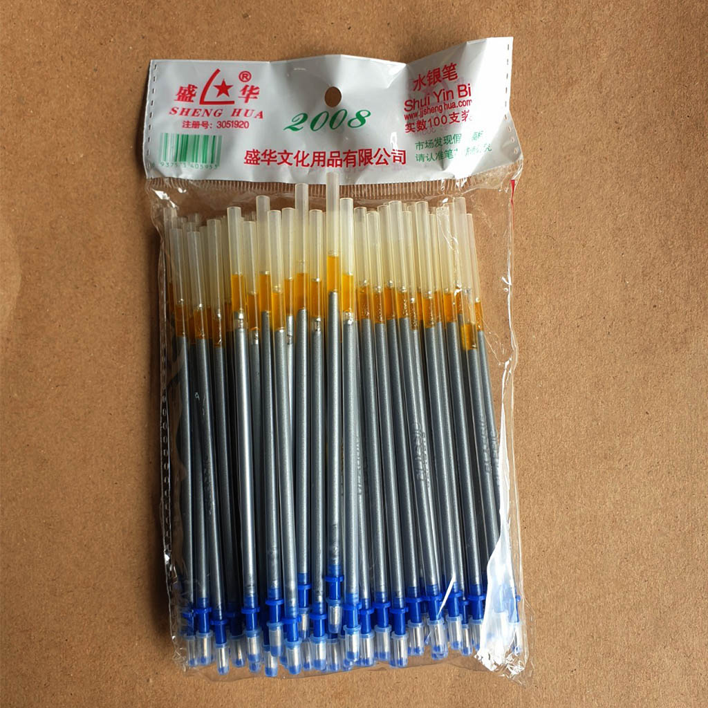 Ruột viết bạc 100 cây/bịch