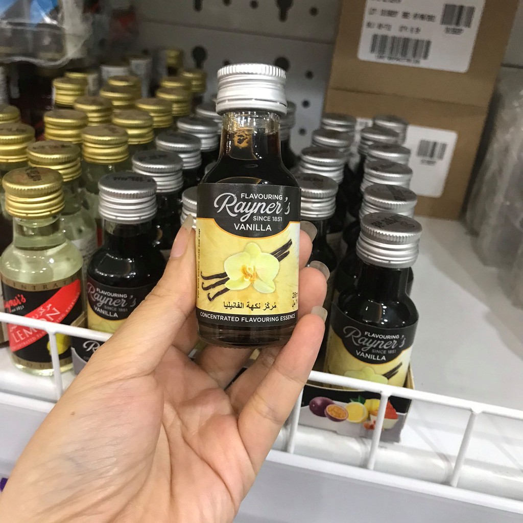 Tinh dầu hương vani / Vanilla Essence Rayner's 28ml
