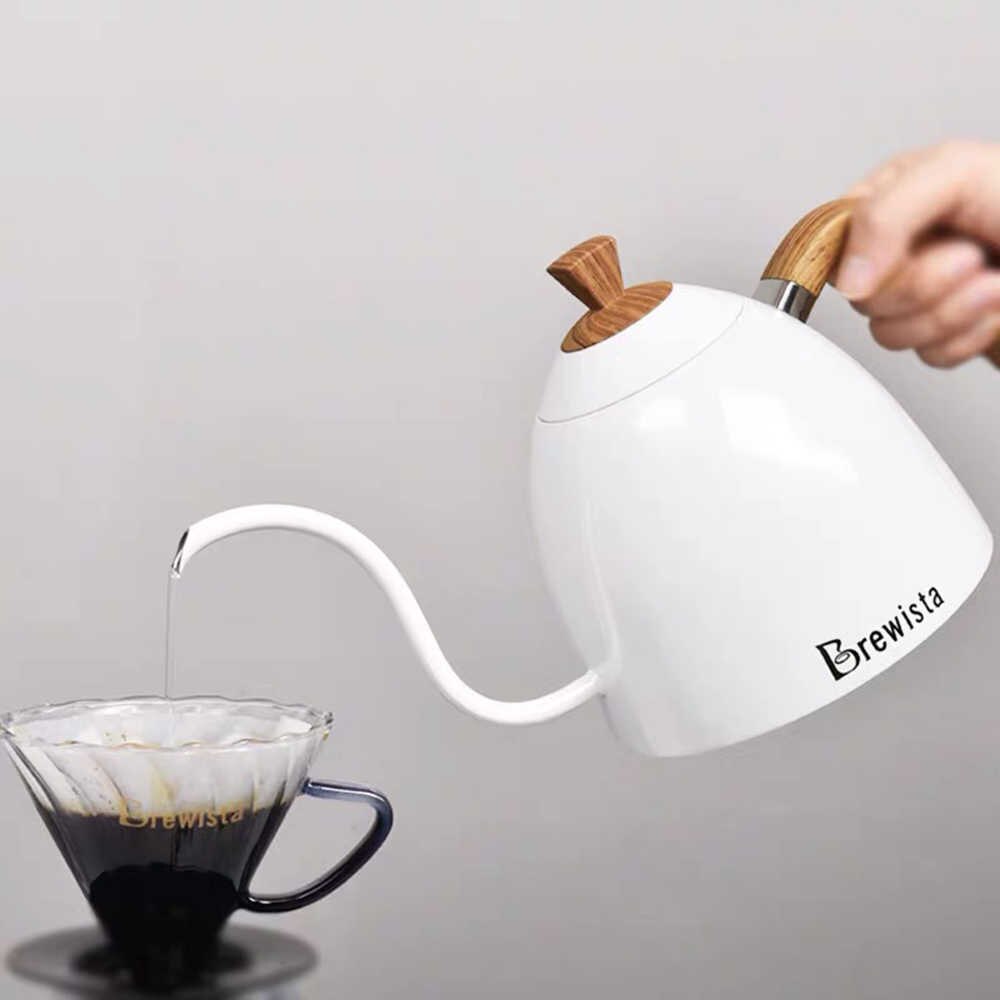 Ấm rót cà phê pour over Brewista 700ml - Màu trắng