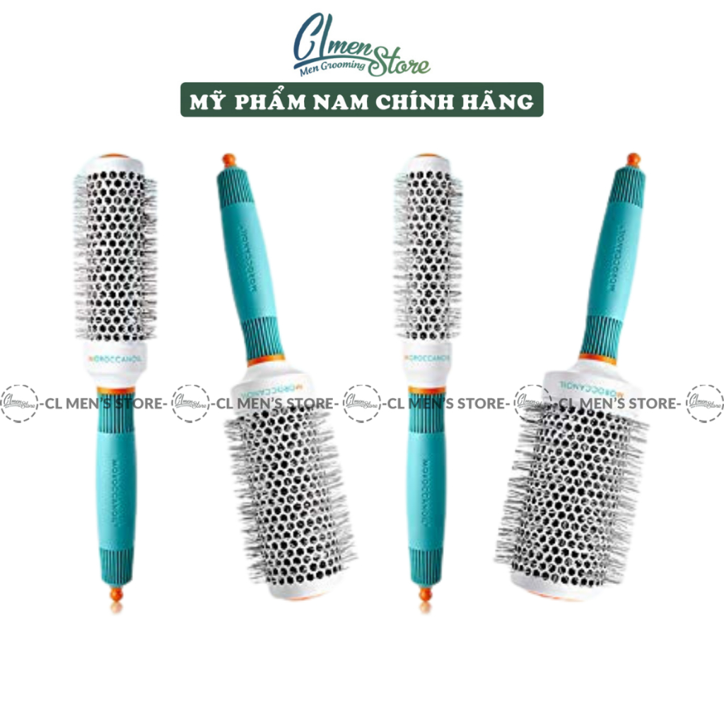Lược tròn Gốm Moroccanoil Ionic Ceramic Brush (4 size)