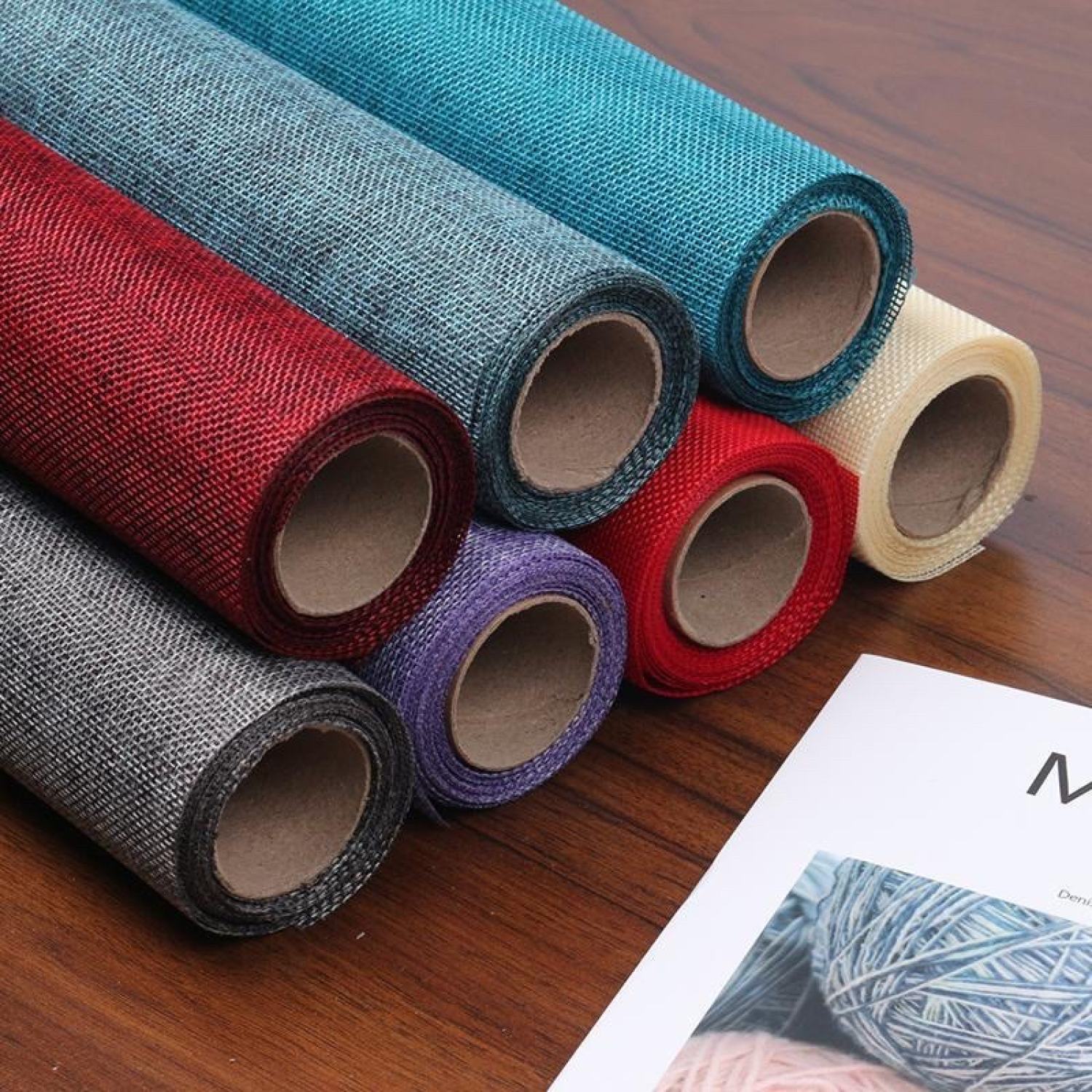 Cuộn vải bao bố,cuộn vải gói hoa,trang trí, ( cuộn lưới mắt nhỏ)