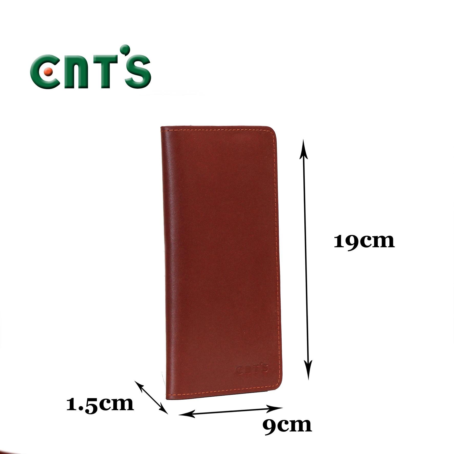 Ví cầm tay Unisex da thật CNT VN17 cao cấp