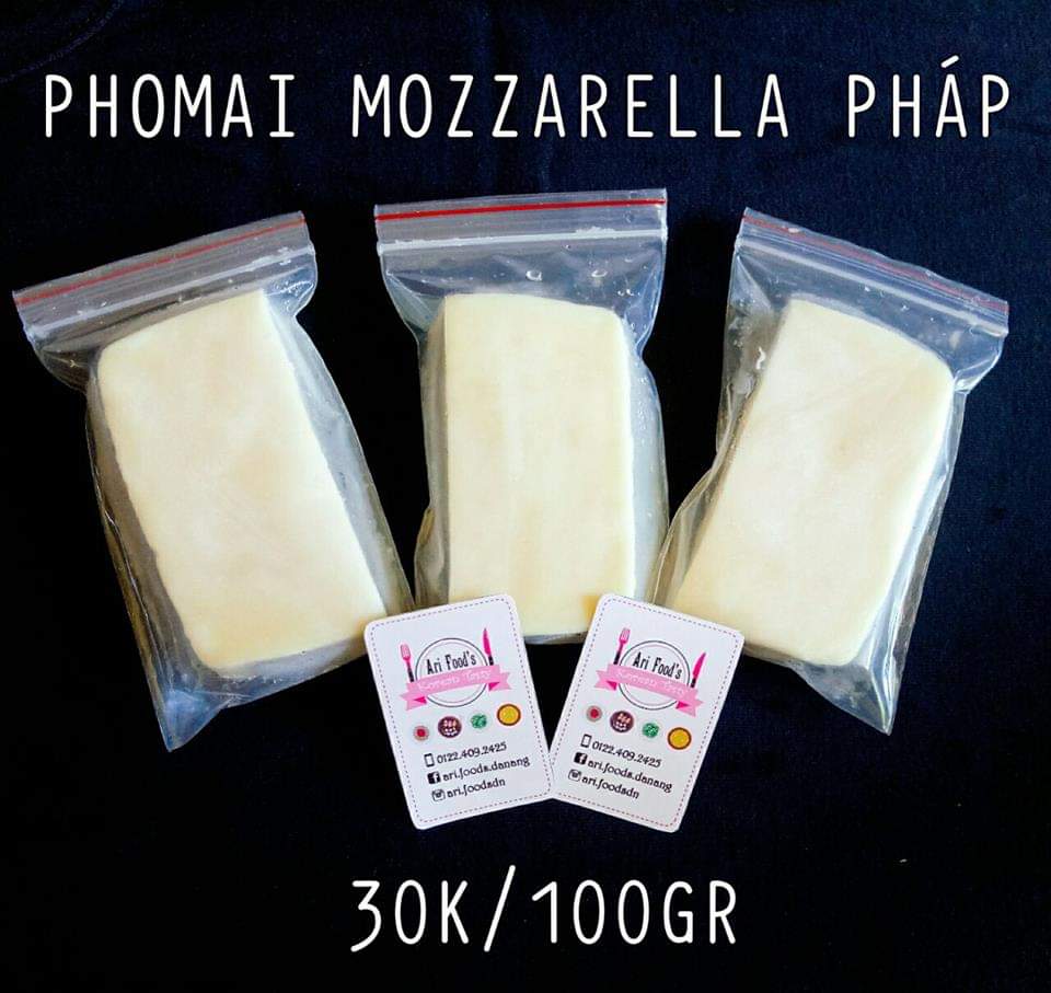 Phomai Mozzarella Maestrella Pháp Khối 100gr, Nấu Phủ Tokbokki, Pizza