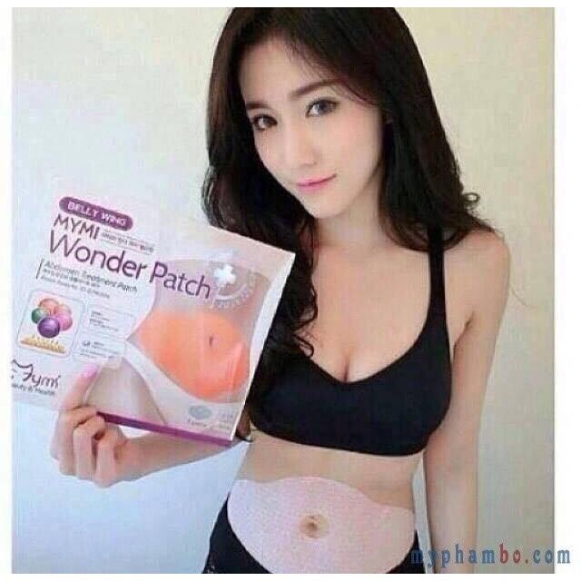 Miếng dán tan mỡ bụng Hàn Quốc MyMi Wonder Patch (Bộ 5 miếng)