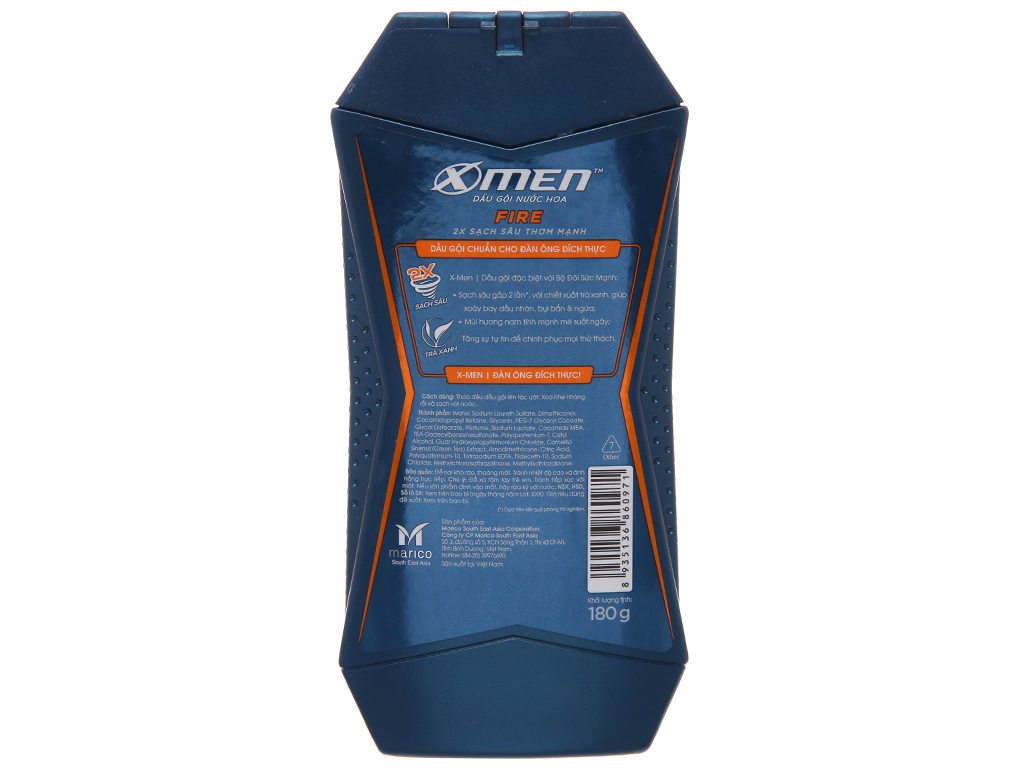 Dầu Gội Xmen Chai 180G