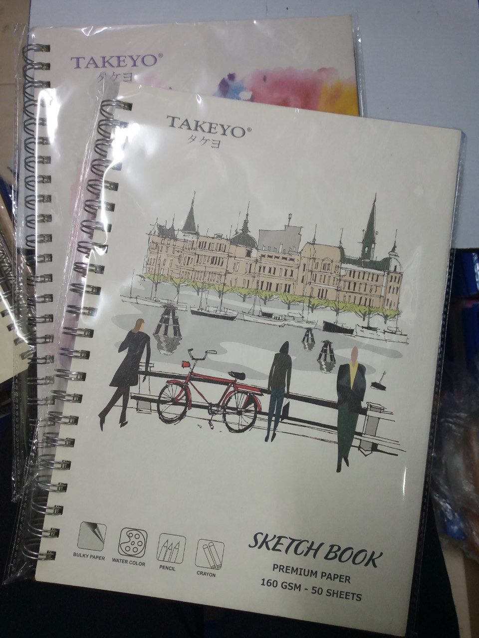 Sổ vẽ Takeyo 160gsm A5/A4/A3