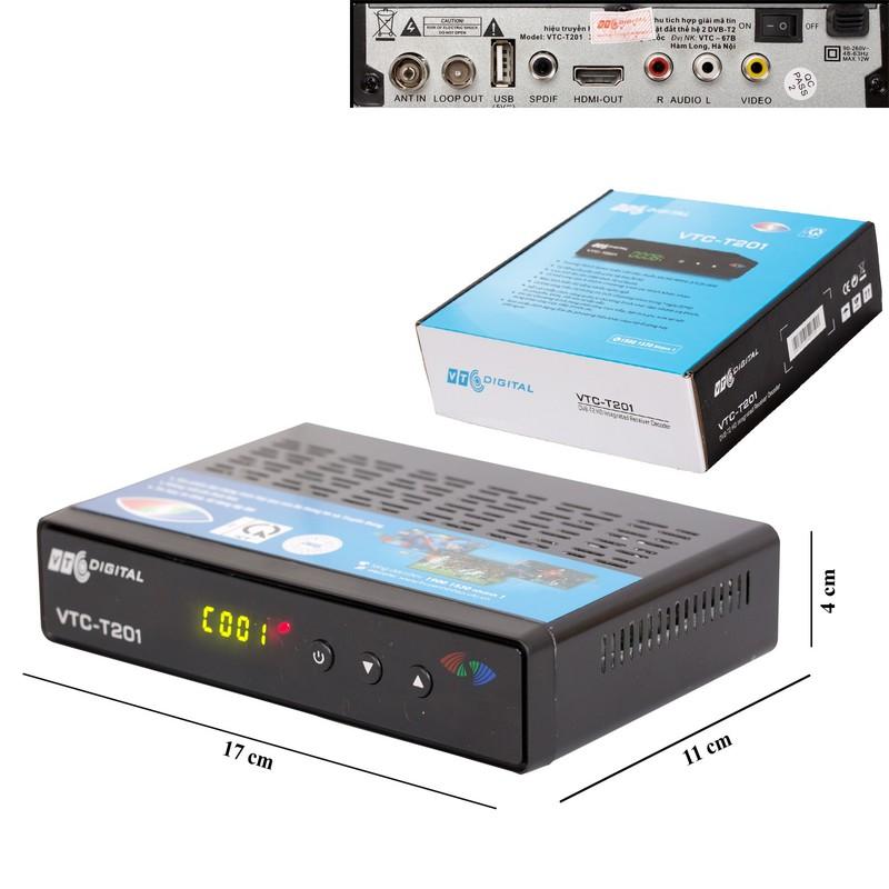 ĐẦU THU  KỸ THUẬT SỐ DVBT2 - VTCT201