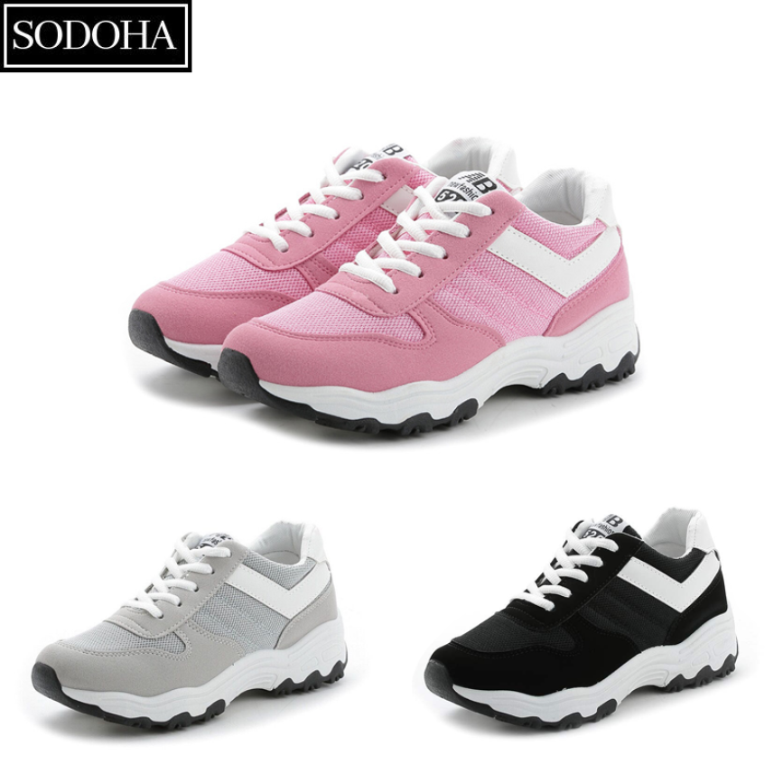 Giày Thể Thao Nữ SODOHA SDH3-685 Chất liệu Cao Cấp, Đế Cao Su, Phong Cách Thời Trang, Khó Bám Bẩn giá rẻ