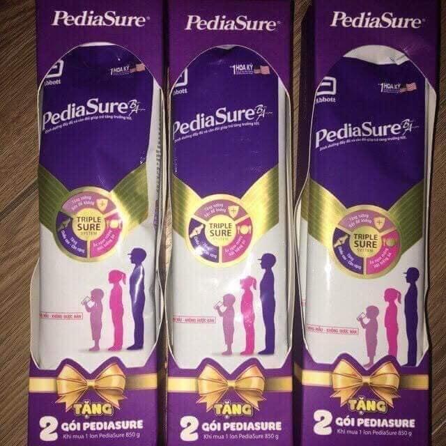 Set 10 gói sữa bột Pediasure 49g