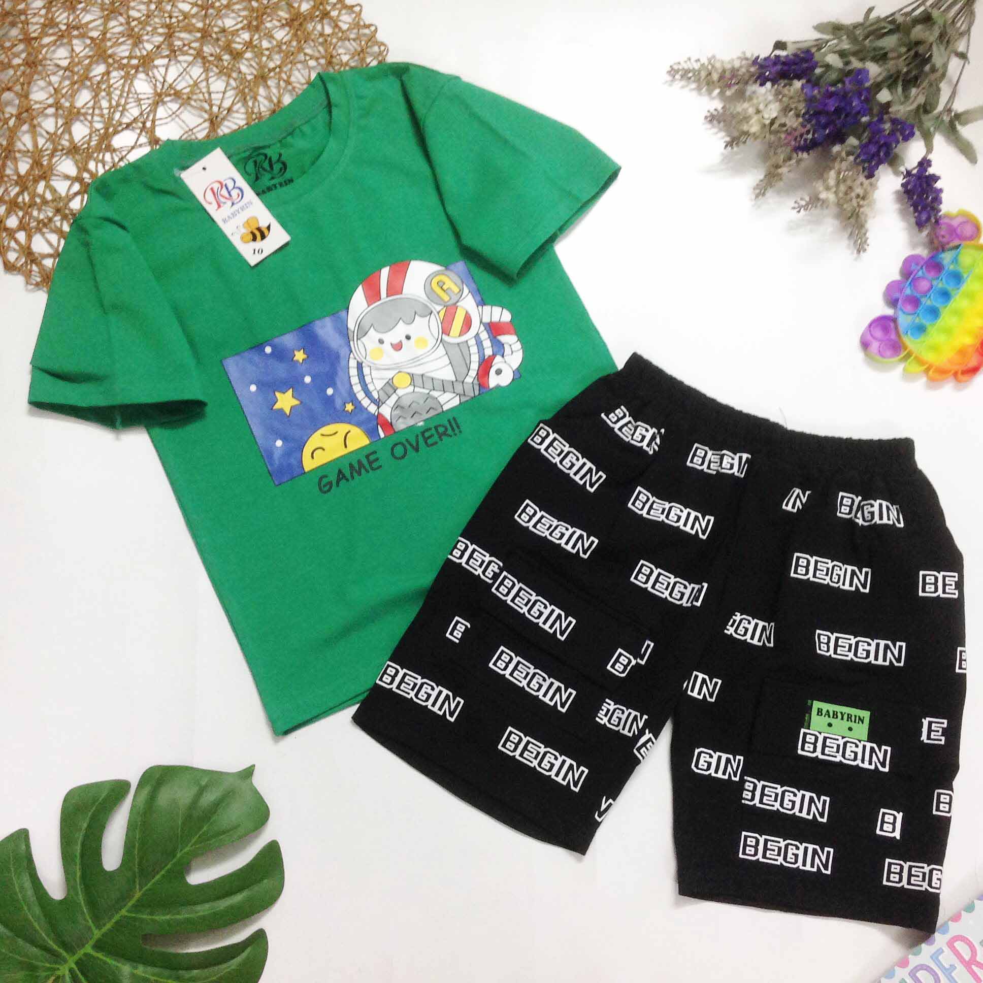 BỘ THUN HIP HOP BÉ TRAI SIZE ĐẠI CỒ