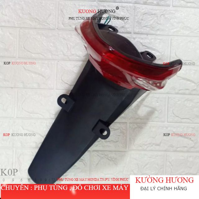[Nhập RS0822 giảm 30k cho đơn 99k]Đuôi đèn chắn bùn sau gắn xe máy Wave Anpha mới đời 2006-2016wave (-10%)