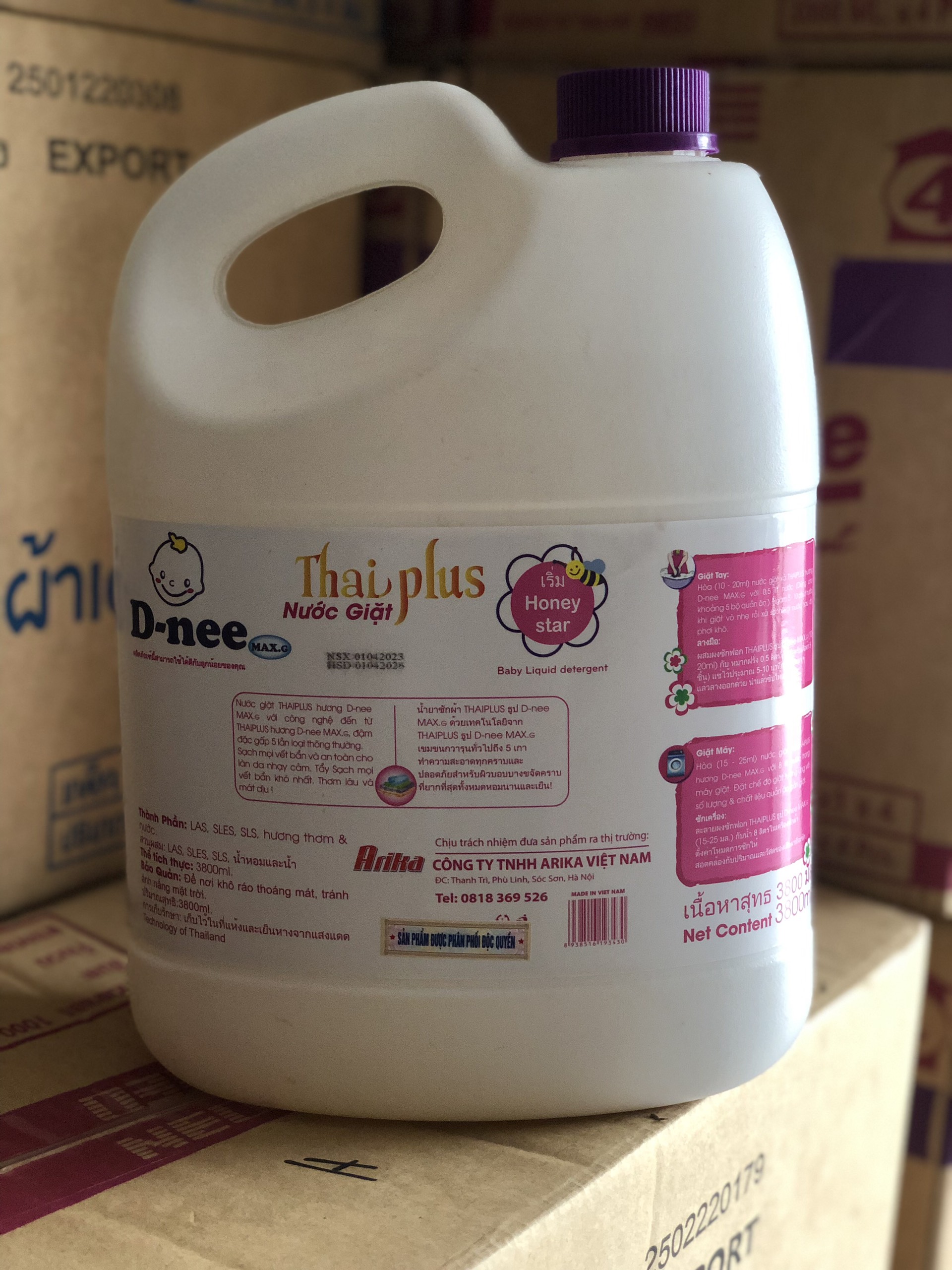Nước Giặt Quần Áo Cho Trẻ "Dnee Max" can 3,8l => { an toàn - tiện lợi- tiết kiệm }