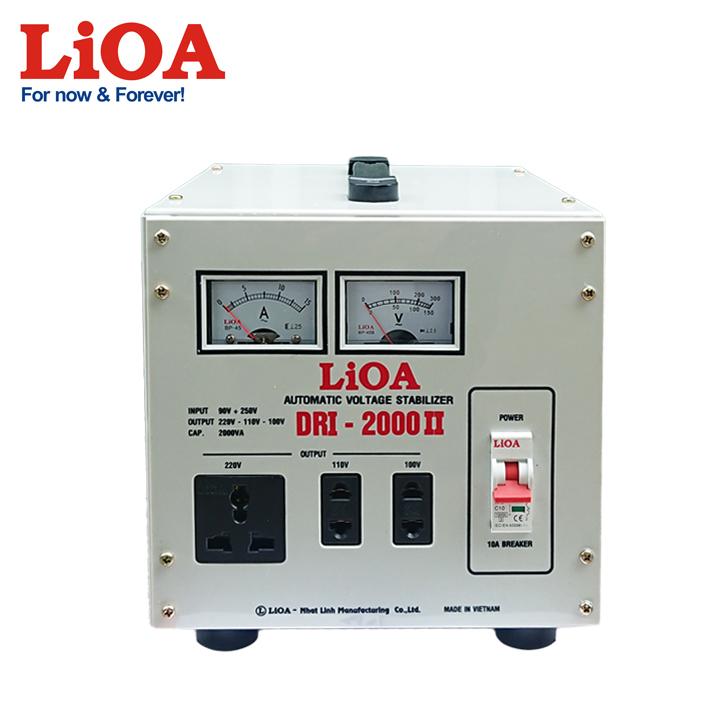 Ổn áp 1 pha LiOA DRI-2000II