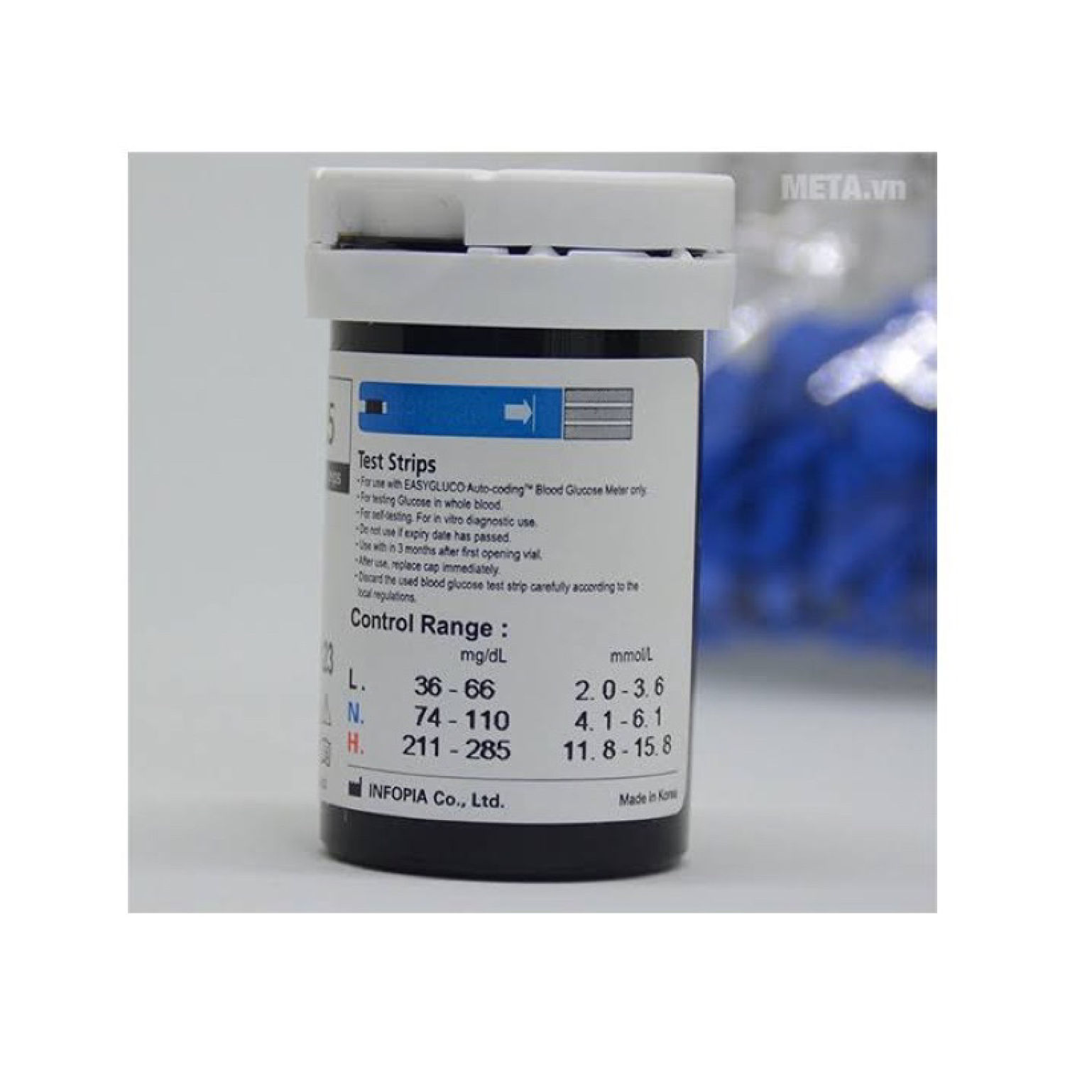 Que thử đường Easy Gluco (Hộp 50 que) Date 5/2025