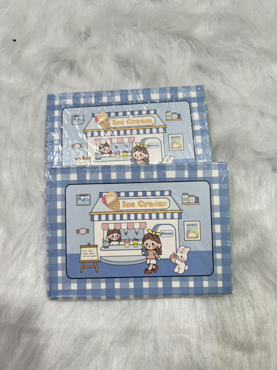 set giấy viết thư 4 màu