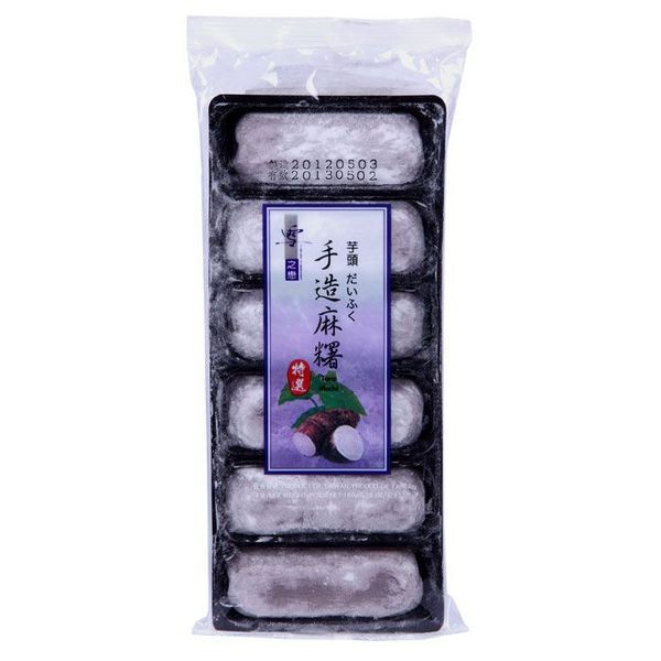 B&aacute;nh bao chỉ Mochi vị Khoai m&ocirc;n vỉ 180gr (6 b&aacute;nh)