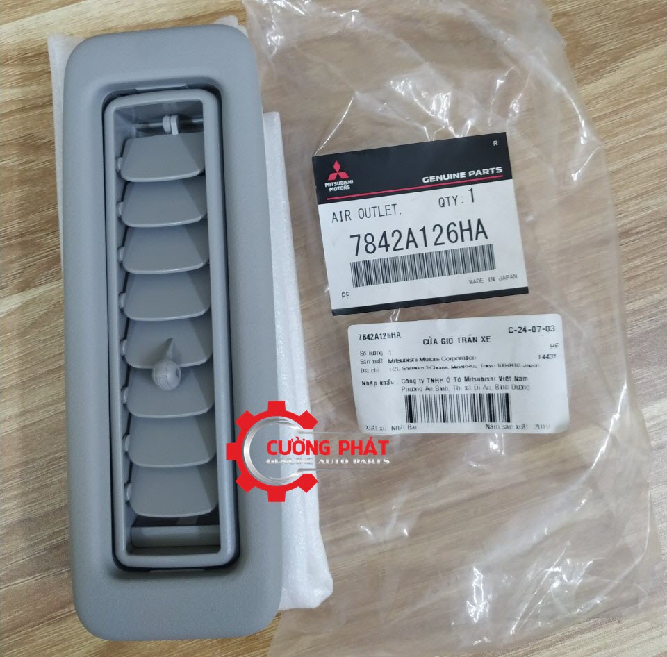 Cửa gió trần xe mitsubishi pajero sport 2014-2017 7842a126ha