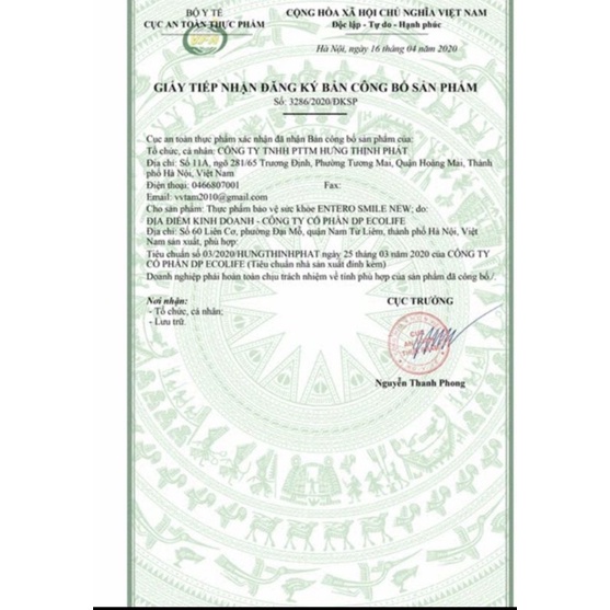Men vi sinh enterogermina hộp 20 ống