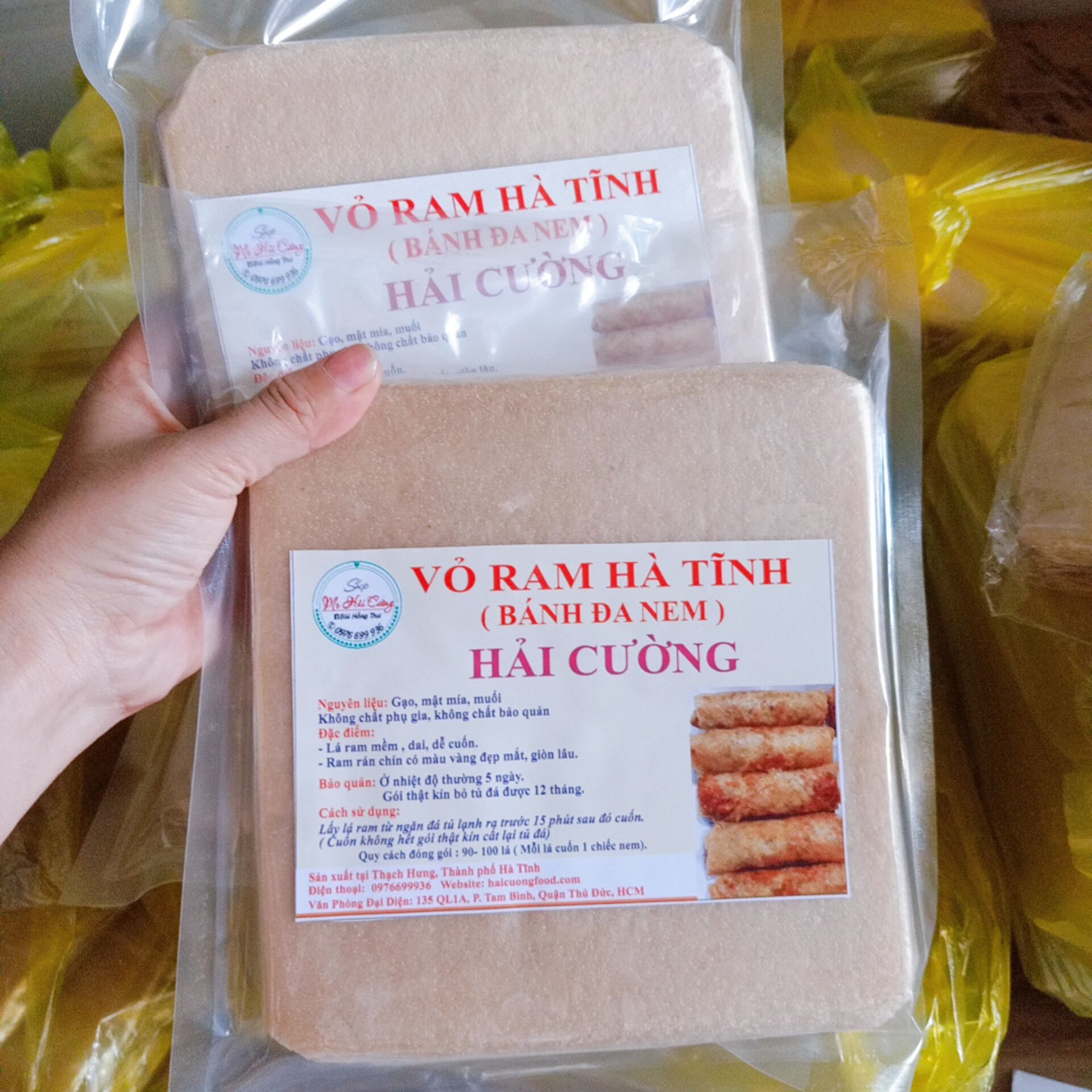 Bánh ram Hà Tĩnh (loại đặc biệt)