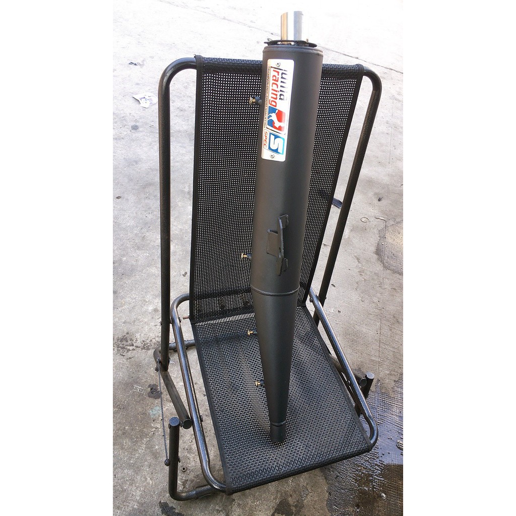 Pô Uma racing mỏ inox kiểu Thái Lan gắn Sirius