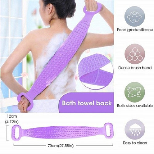 Dây Chà Lưng 2 mặt Bằng Silicone mẫu mới