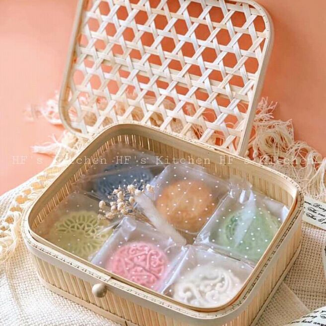 Hộp tre đựng bánh trung thu (0978945425)