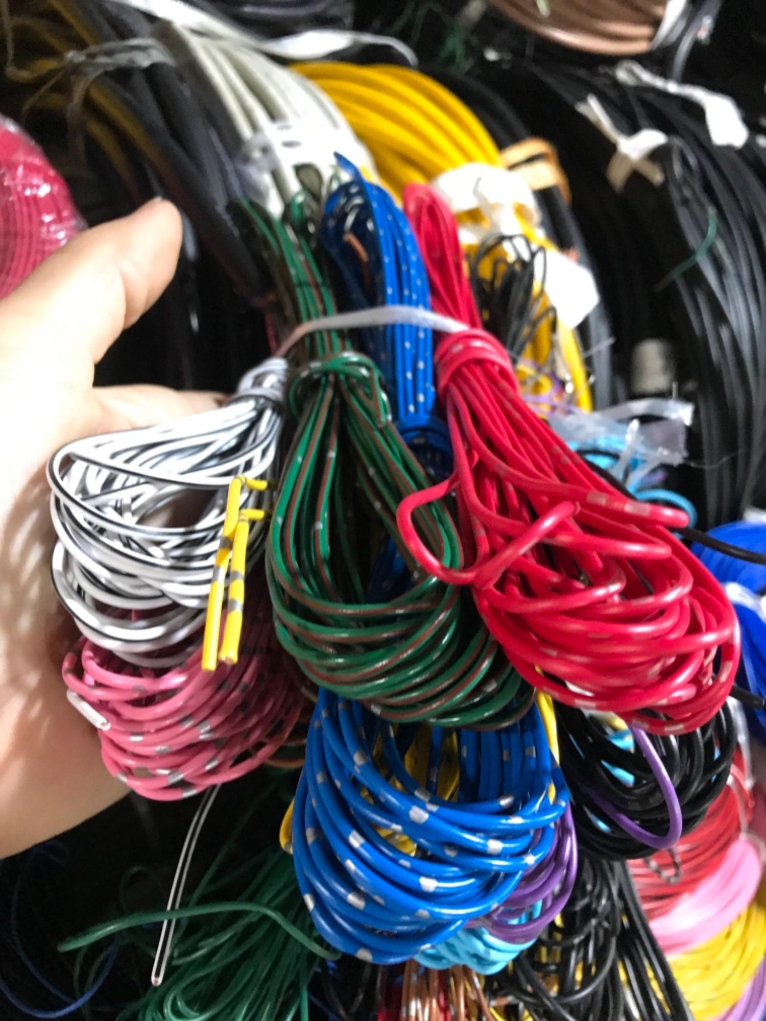 Set 5 cuộn dây nhật lõi 0.5 ( 10m 1 cuộn )