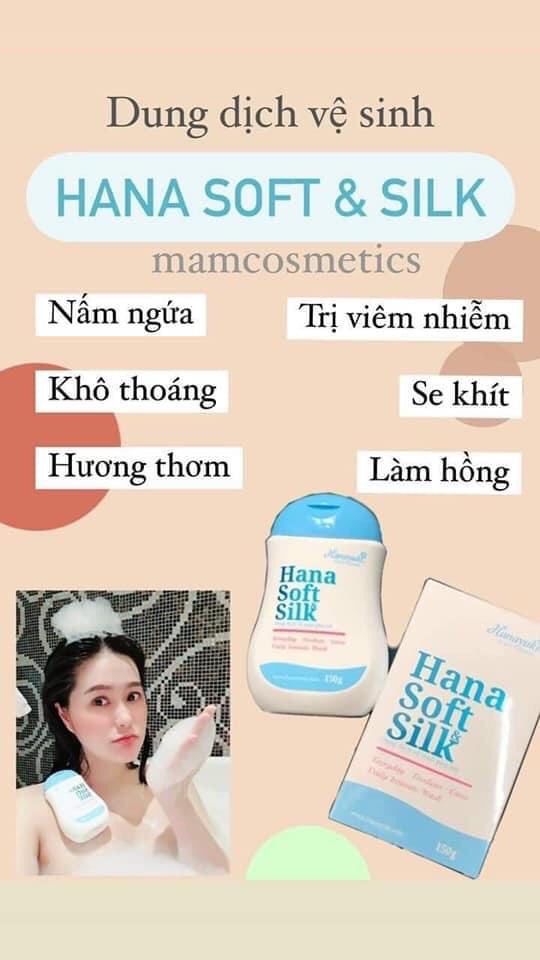 [CHÍNH HÃNG] Dung Dịch Vệ Sinh Phụ Nữ Hana Soft Silk - Hanayuki