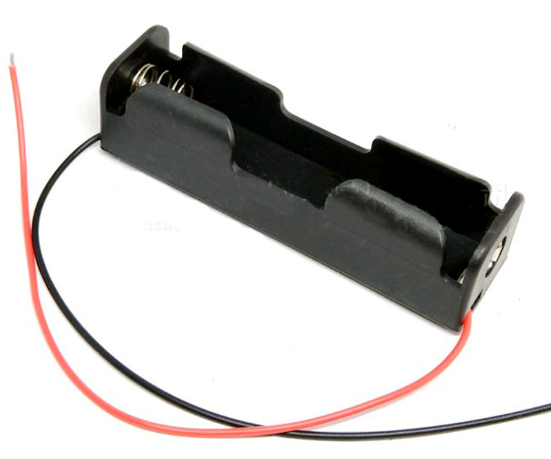Đế gắn pin 18650 nối tiếp - khay đựng pin có dây - đế lò xo gắn pin 1/2/3/4 cell li-ion