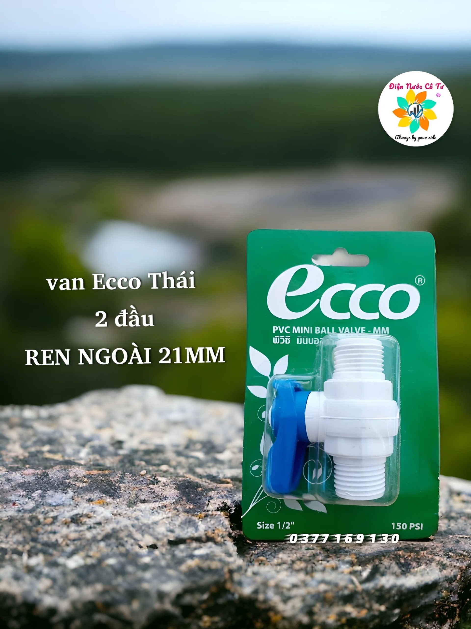 Van khóa nước Ecco phi 21 các loại nhập khẩu Thái Lan