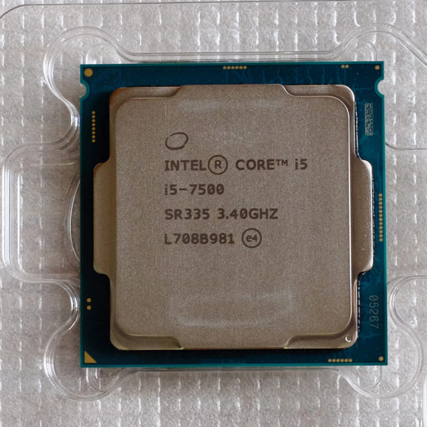 CPU Intel Core i5 7500 (3.80GHz, 6M, 4 Cores 4 Threads)