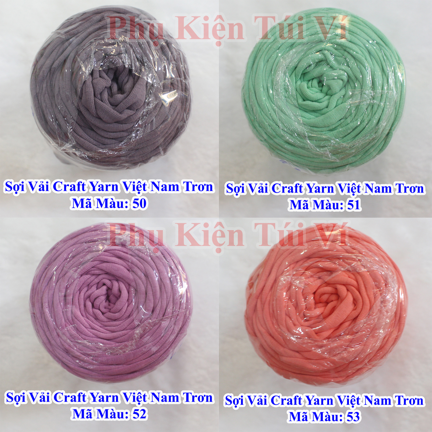 Sợi vải Việt Nam trơn 75k/c 250gr +-25gr/ Sợi vải craft yarn