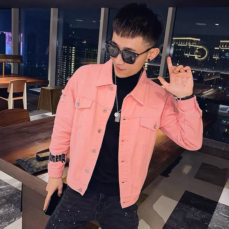 ÁO KHOÁC KAKI JEAN NAM PHONG CÁCH HÀN QUỐC THỜI TRANG WYN SHOP CAO CẤP Đ002