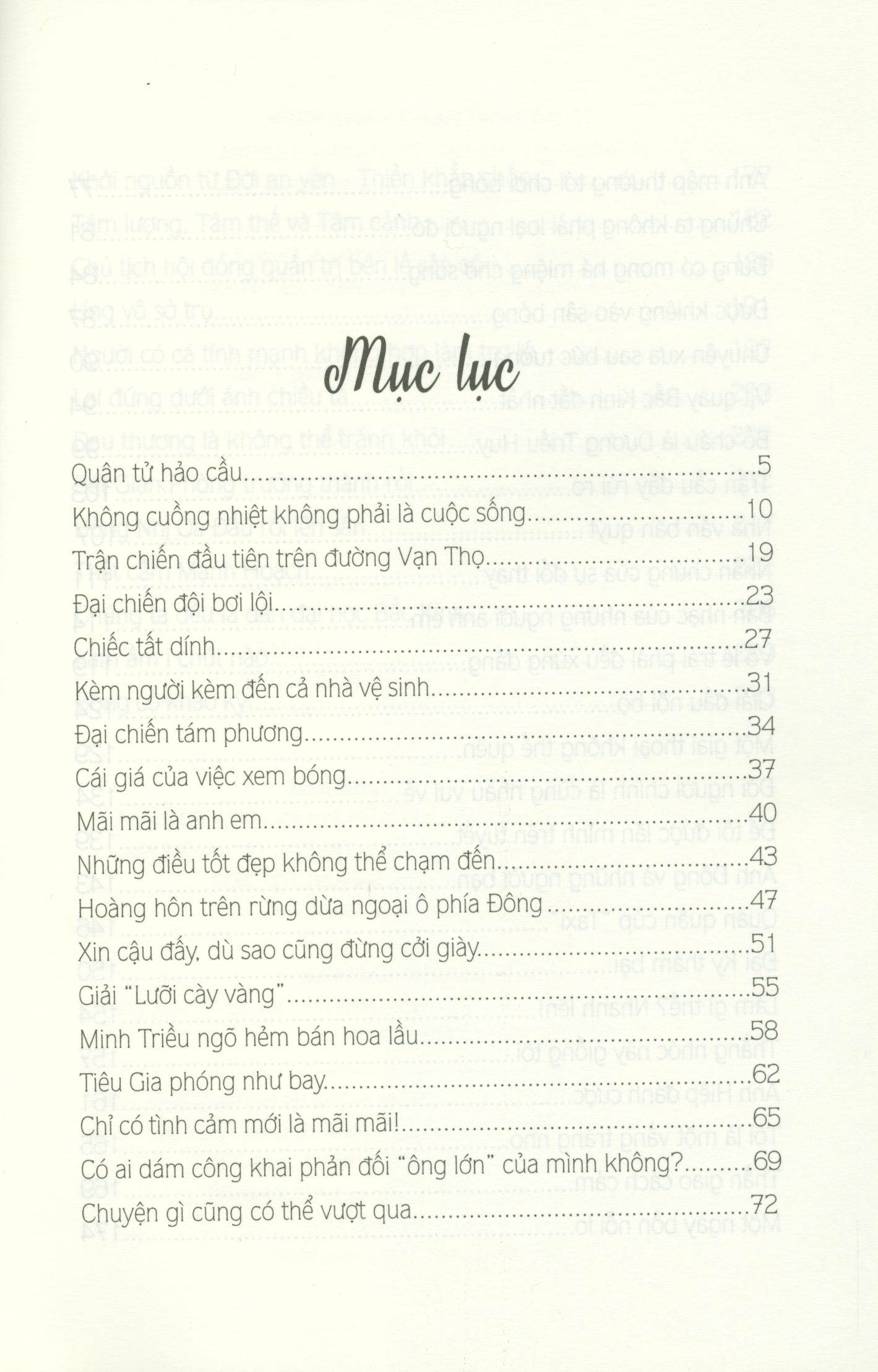 Nhân Sinh Hà Tất Phải Cưỡng Cầu