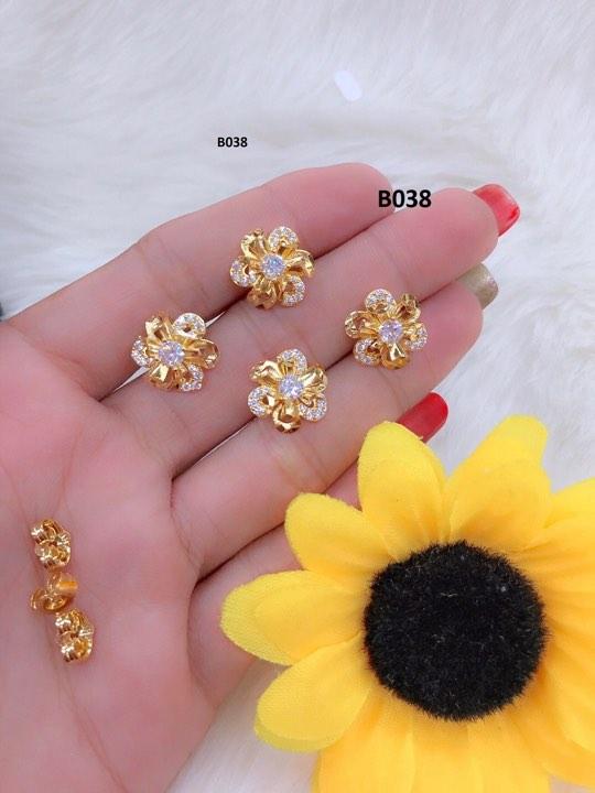 Bộ khuyên tai nụ mã số 038