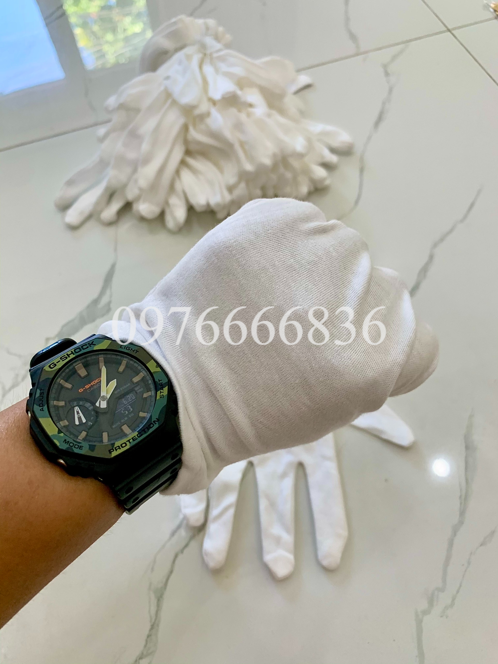 Combo 3 đôi Găng tay trắng nghi thức