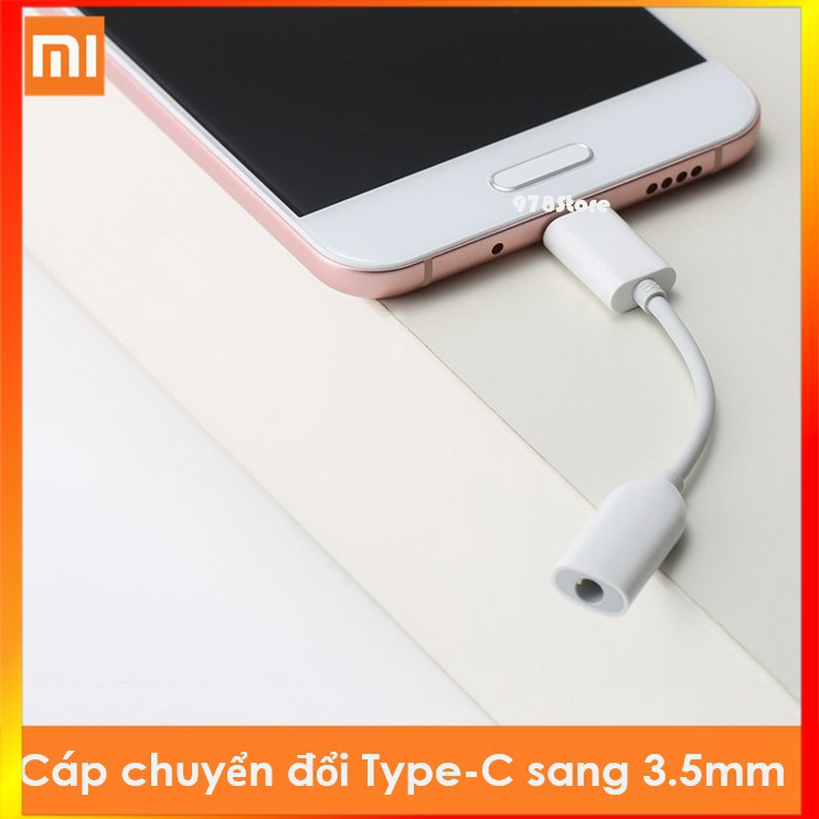 Cáp Chuyển Từ Type-C Sang Jack Âm Thanh 3.5 Mm Xiaomi - Adapter Chuyển Usb Type C Sang 3.5Mm Xiaomi - MrPhukien